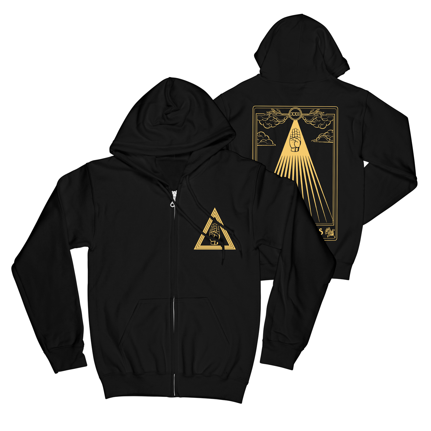 Gold Dream Zip Hoodie